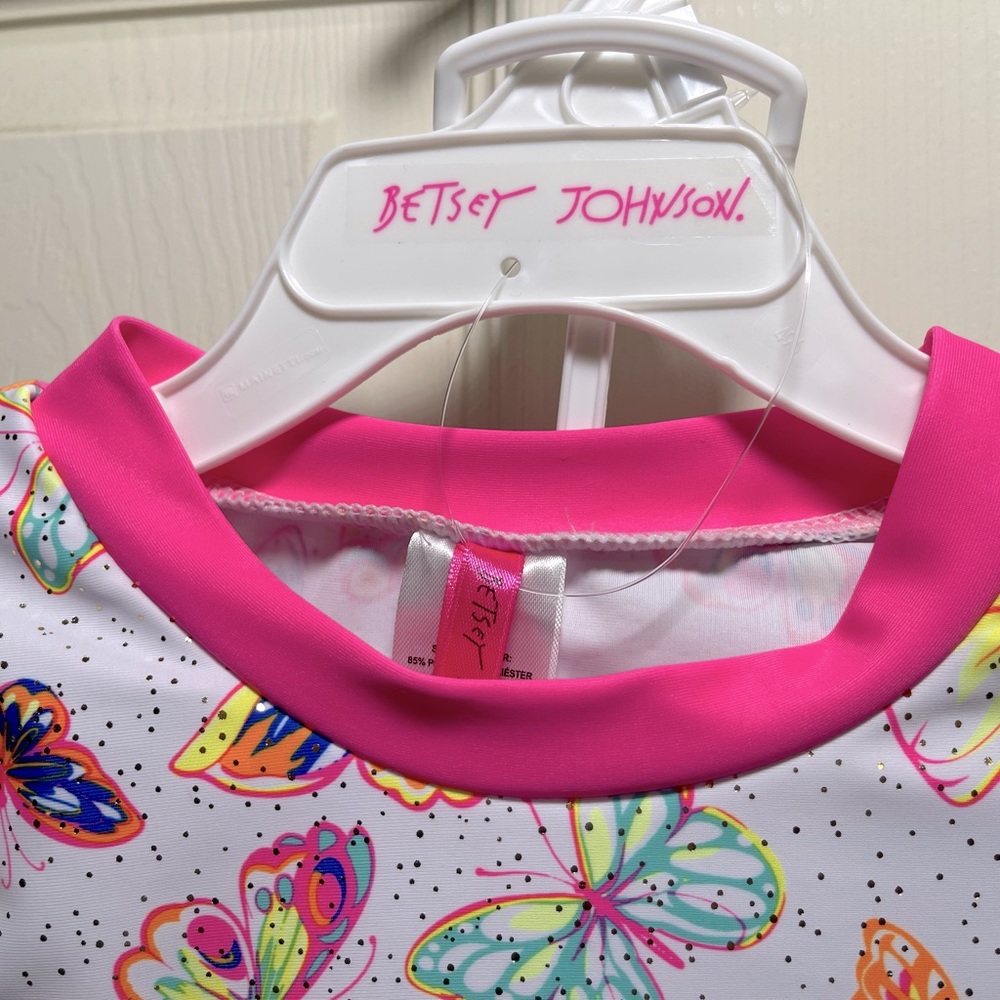 Betsey Johnson Little Girls 2 Piece Swimwear - Picture 2 of 5
